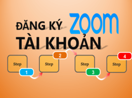 Đăng ký ZOOM Miễn phí qua 4 BƯỚC đơn giản