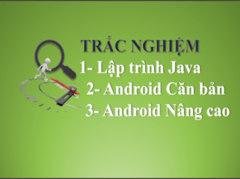 Trắc nghiệm Lập trình di động – Android