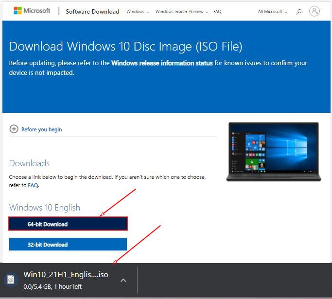 Cách Tải File Iso Windows 10 Chính Thức Từ Microsoft - It Design