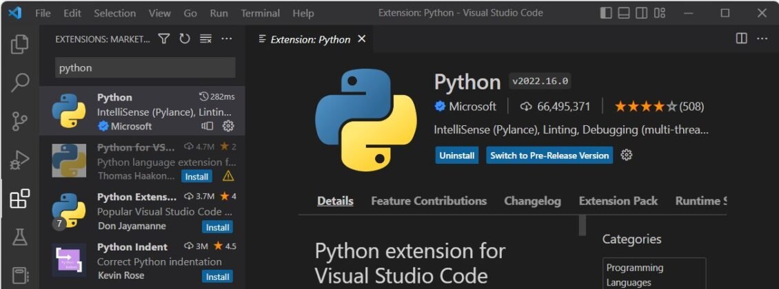 Lập trình Python trên Visual Studio Code - IT DESIGN